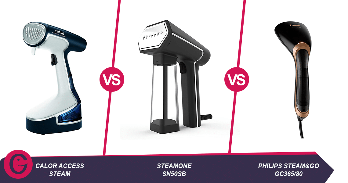 Comparatif : Calor Access Steam, Steamone SN50SB ou Philips Steam&Go