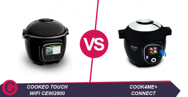 cookeo touch wifi vs cook4me+ connect