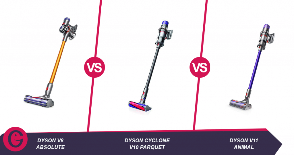 Comparatif Dyson v8 vs v10 vs v11