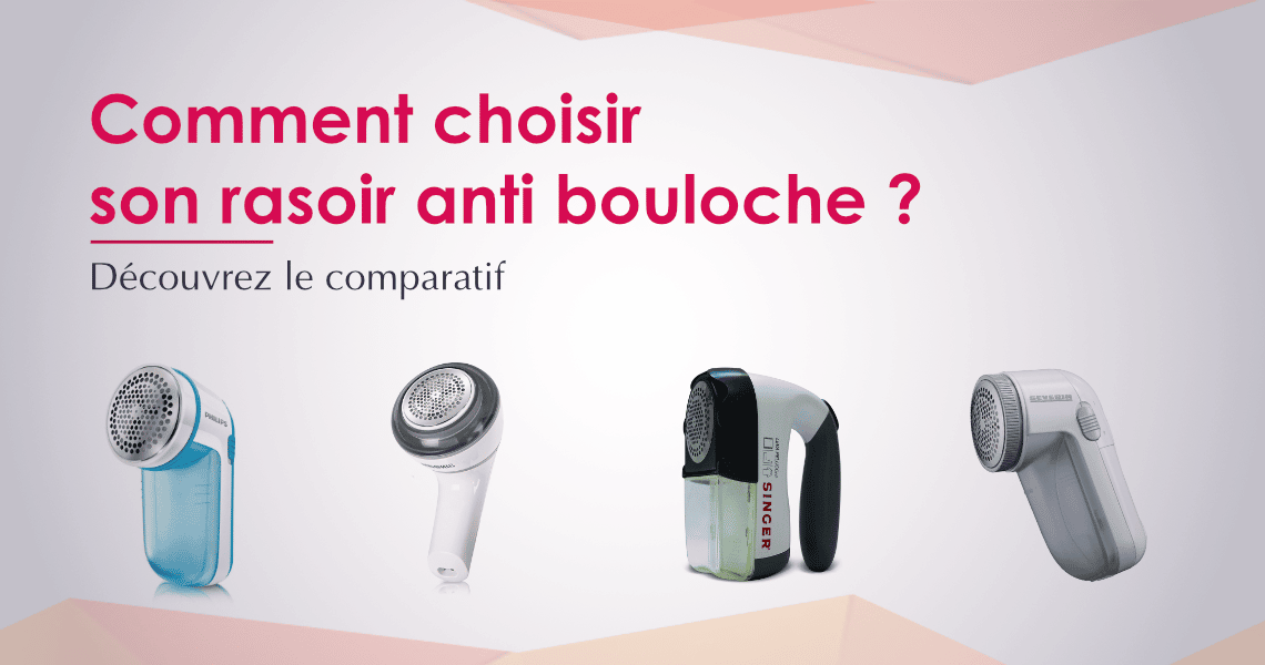 Rasoir anti bouloches RP10B rechargeable noir