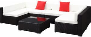 outsunny ensemble modulable pour 6-8 personnes avis