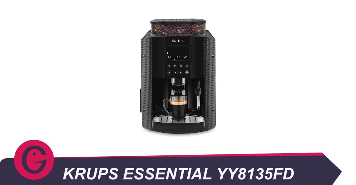 machine à café à grain broyeur krups essential yy8135fd avis
