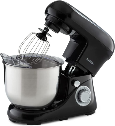 Robot Pâtissier Boulangerie Cuisine Ménager Multifonction Bol Inox 5,2L 1200W eB
