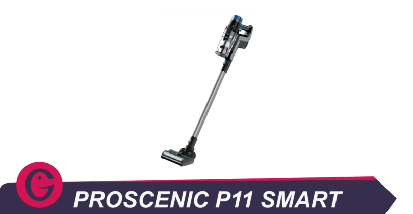 Proscenic P11 Ultra - Aspirateur balai sans fil - 450 W - 40 kPa - Aspirateur sans fil Proscenic P11 Ultra - Aspirateur balai sans fil - 450 W - 40 kPa - Aspirateur sans fil