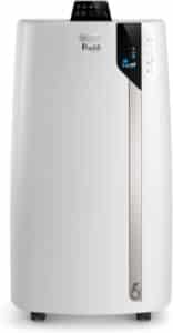 DeLonghi Pinguino PAC EX130 CST Climatiseur Mobile WiFi avec Fonction de déshumidification, Version Pro jusqu'à 120 m³ Blanc