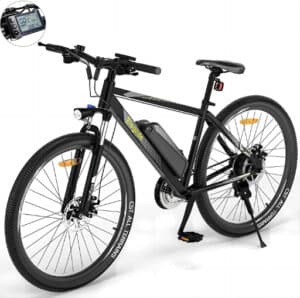 Eleglide Vélos Électrique, M1 Plus Vélo de Montagne électrique 27,5" VTT Électrique Batterie 12,5 Ah, écran LCD, Shimano 21 Vitesses, E-Bike Urbain pour Adulte (Nouvelle Version)