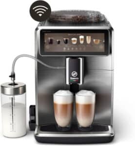 Philips Domestic Appliances Machine espresso automatique, Acier Inoxydable, 7.8" Écran Tactile