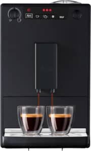 Melitta Caffeo Solo, 1.2L, Noir Pure Black, E950-222, Machine à Café et Expresso Automatique avec Broyeur à Grains