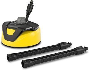 Kärcher Nettoyeur de Surfaces T-Racer T 5, Noir-Jaune & Canon à Mousse 0,6L Accessoire pour nettoyeurs Haute Pression