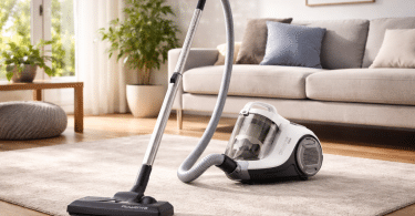 Rowenta Swift Power Cyclonic RO2917EA dans un salon lumineux